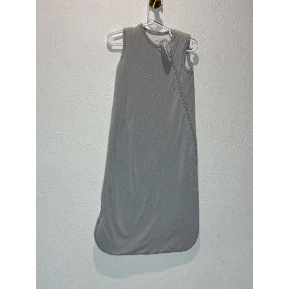 Kyte Baby Sleep Bag 1.0 TOG Gray Bamboo Rayon Sleeveless Wearable Blanket Small